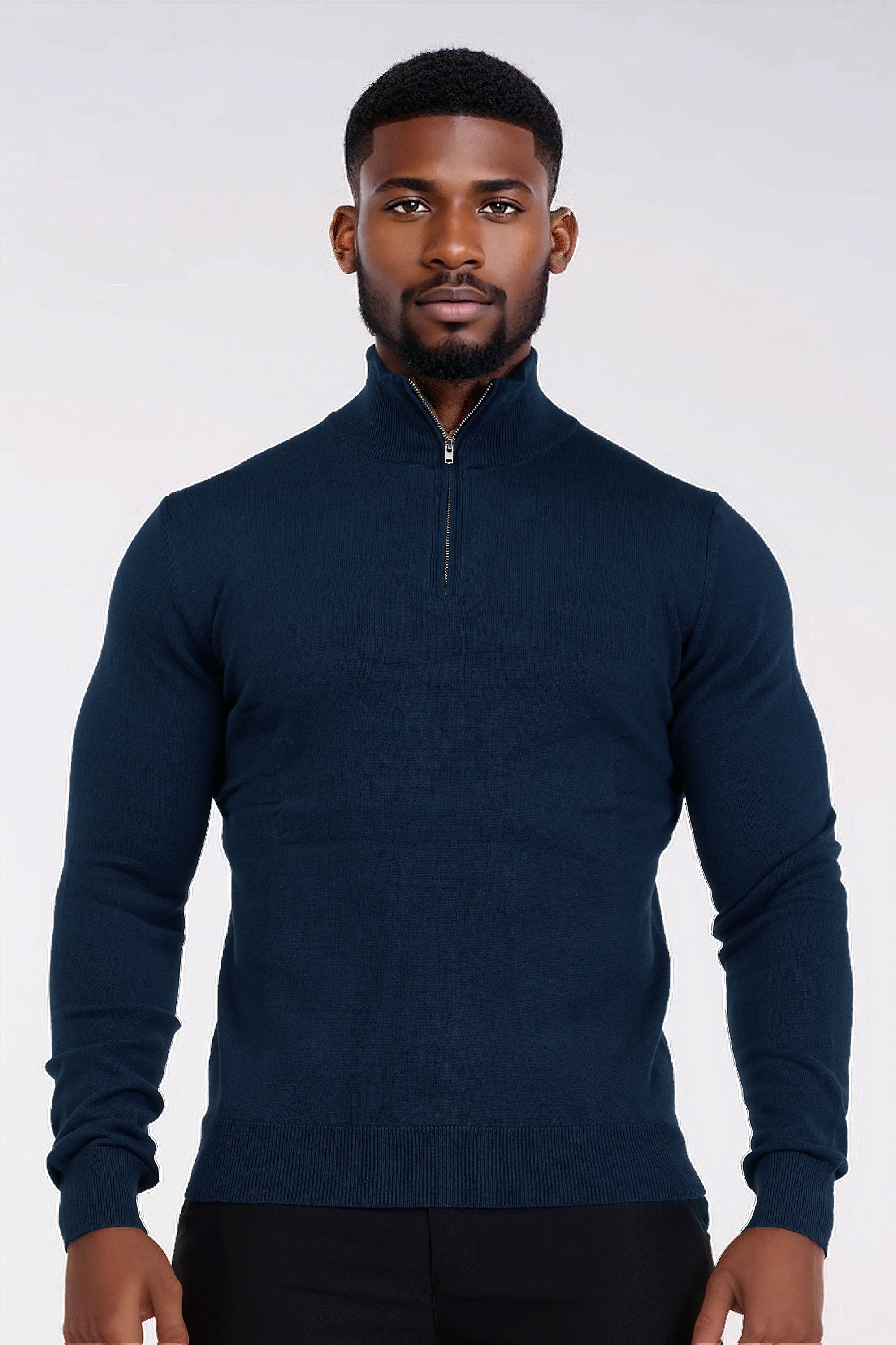 THE MONTERINI - HALF ZIP SWEATER